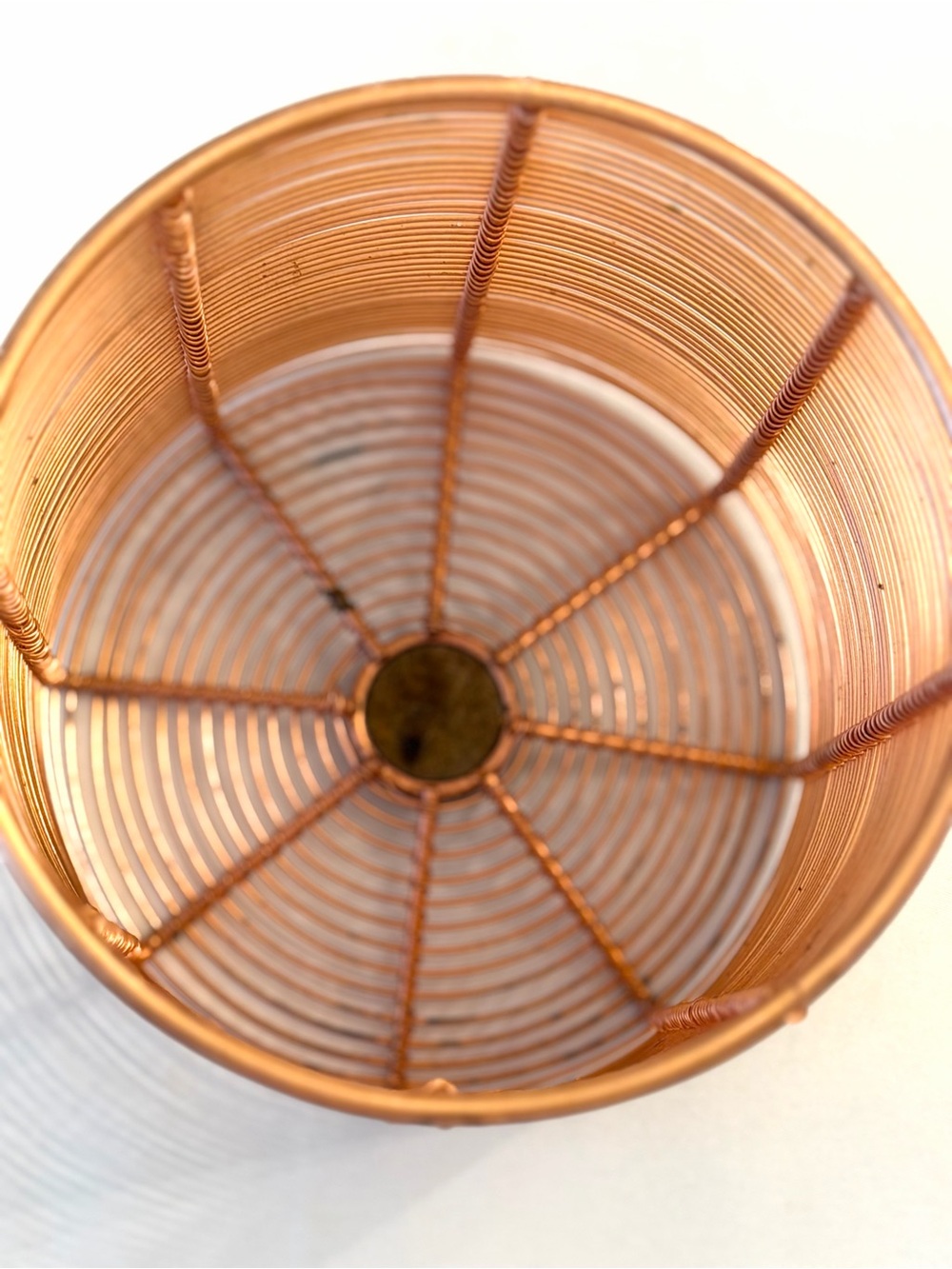 Anthropologie Copper Wire Utensil Holder - Picture 3 of 12